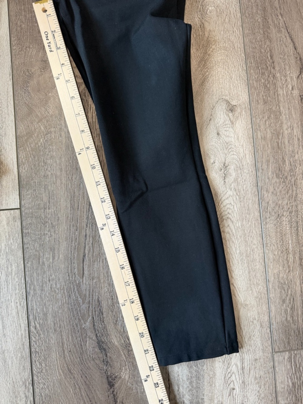 SPANX Petite pbp, ankle- 4 pocket Classic Black Pants (XSP) - Picture 5 of 6